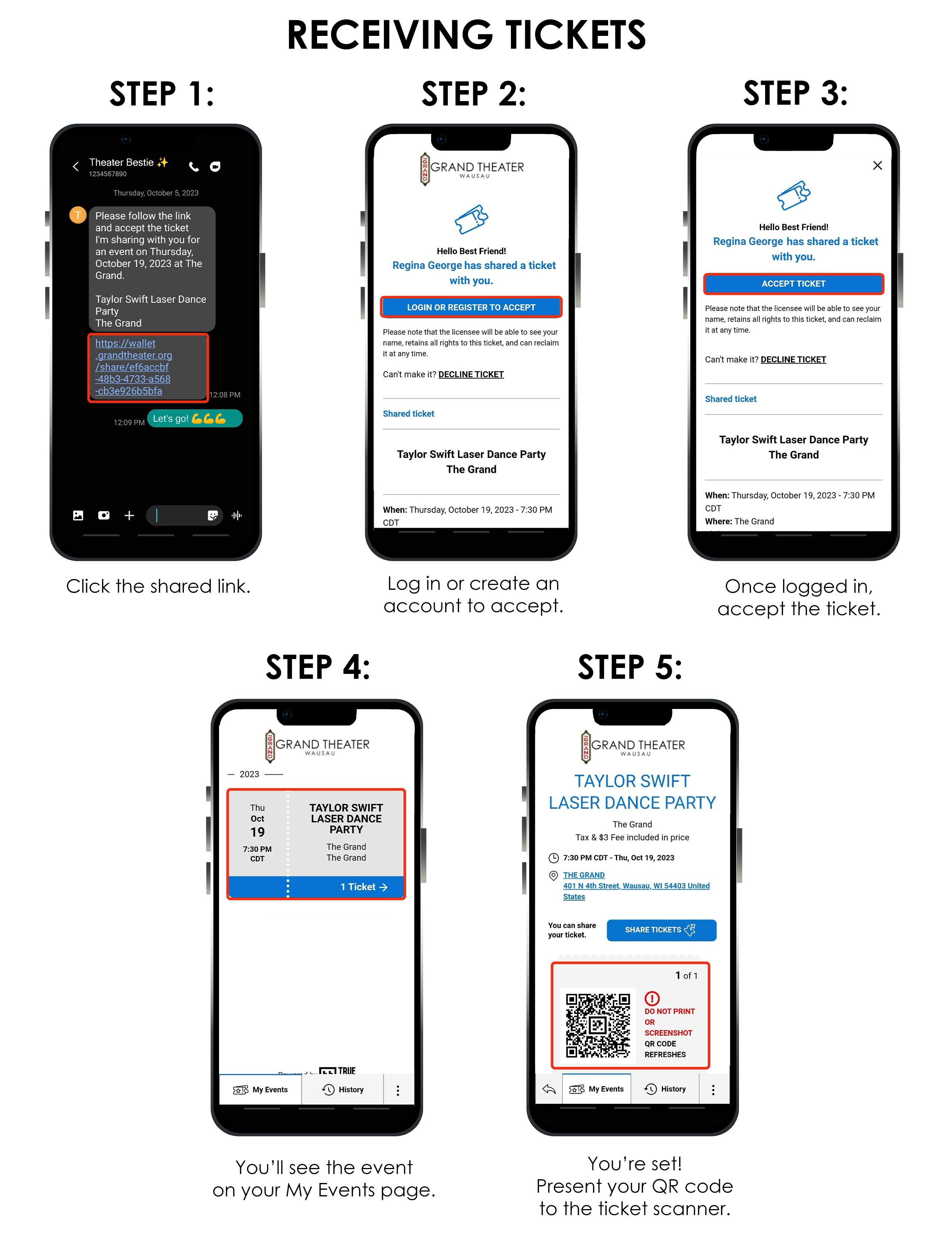 Digital Tickets